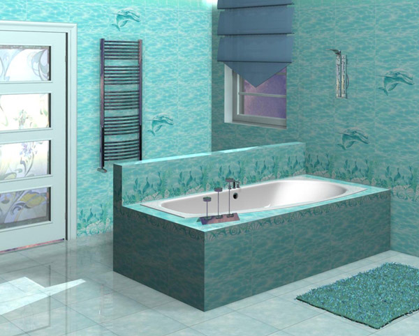 Лагуна ПО7ЛГ006 / TWU07LAG006 Плитка настенная 24,9х36,4