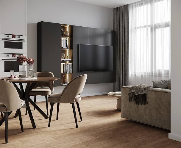 Navona Natural Керамогранит серо-коричневый K948009R0001LPEB 20х120 структурный