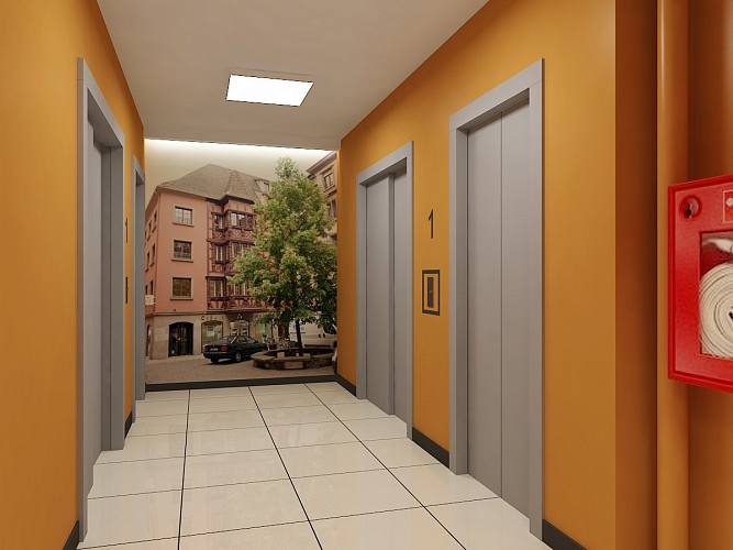 Керамогранит KDT03A21V "Техно2 "30х30 серый ступень