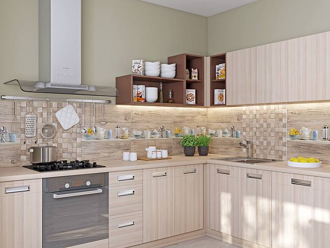 Vita Вставка многоцветный VJ2S453 20х60