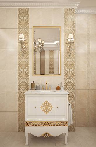 Магриб Плитка настенная темная 1045-0208 25х45