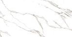 Calacatta Sharp Silver Керамогранит белый 60х120 Полированный_1