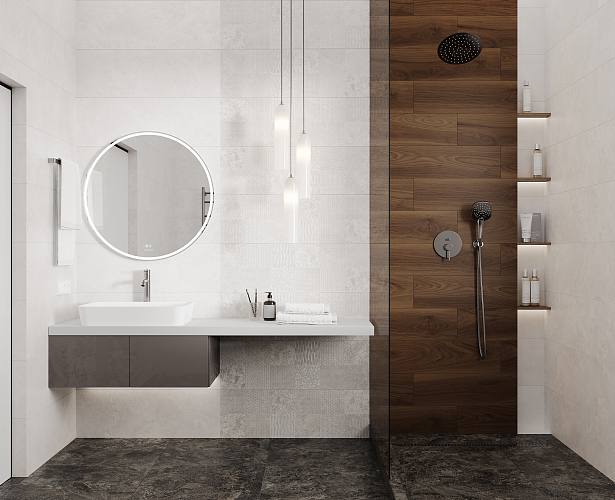 Galaxy Pearl Керамогранит жемчужный SG50005420R 59,5х119,1 матовый