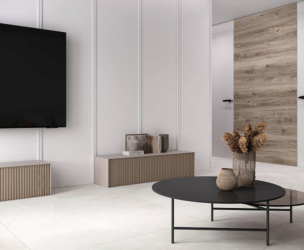 Splash Bianco Керамогранит белый 60х60 Сатинированный Карвинг