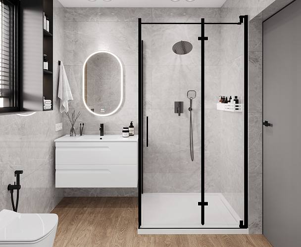 Mramor Princess Grey Керамогранит серый 60х120 Полированный