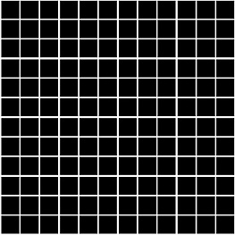 Темари черный матовый мозаика 20071  29,8х29,8