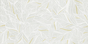 York Декор листья серо-бежевый 04-01-1-18-03-07-4137-3 30x60